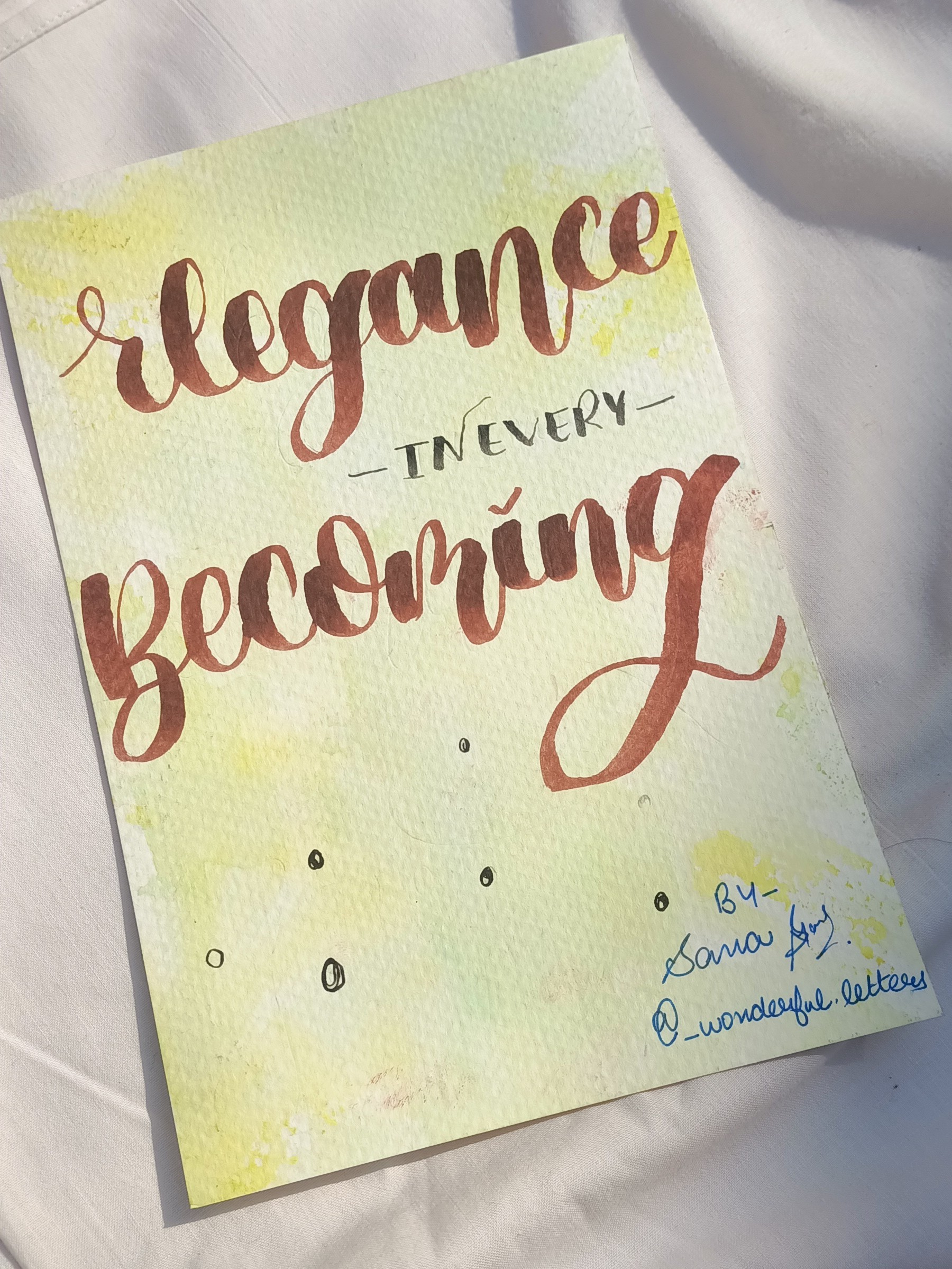 Custom Wedding Invitation