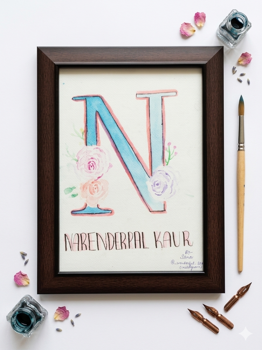 Hand-Lettered Bookmarks